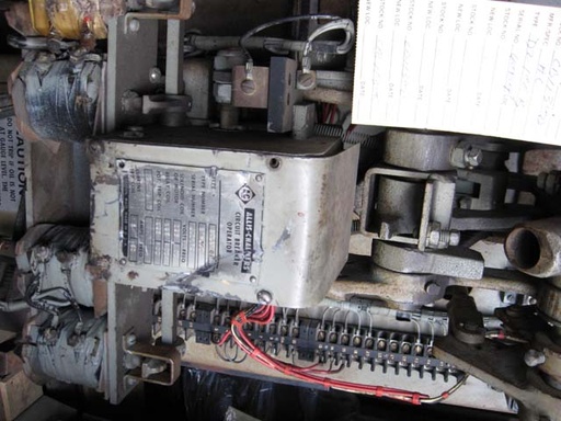 600 Amp, ALLIS CHALMERS, DZ100B, 15 KV, 1963, STATIONARY MOUNT, SO351 MECH;-1