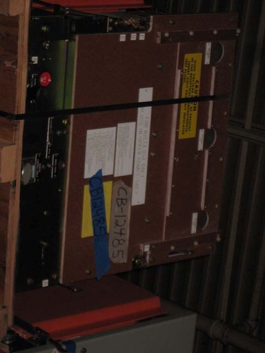 GENERAL ELECTRIC, GMV-1053, 15 KV, 125 VDC, 1984, ELECTRICALLY OPERATED-1