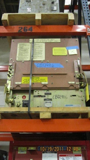 GENERAL ELECTRIC, GMV-1053, 15 KV, 1984, 125 VDC, ELECTRICALLY OPERATED-1