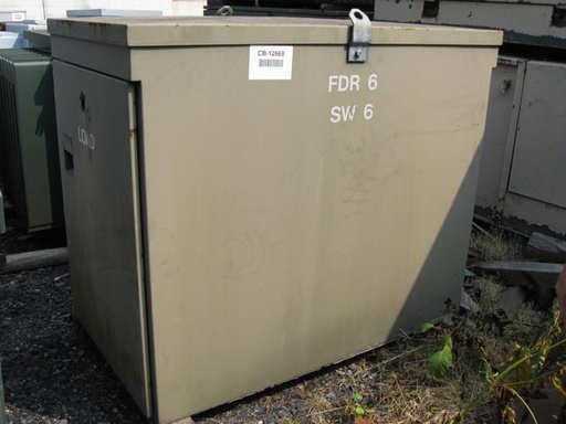 600 Amp, ELECTRICAL EQUIPMENT, No. EEI AUTO JET, 14400 V, 1990, PADMOUNT -1