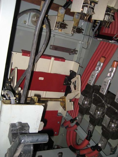 3500 HP, GE, 4160 V., INDOOR HOUSED, FULL VOLTAGE MOTOR STARTER CABINET: -1