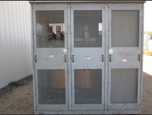 3000 KVA, Pri. MGM, 4160 V, D, Sec. 480Y/277, OUTDOOR, DRY TYPE:1
