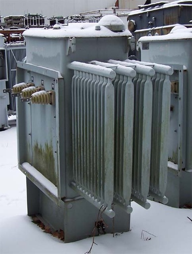 225 KVA, Pri. 13200 V, DELTA, Sec. 230 V, DELTA, WESTINGHOUSE, SILICONE FILLED
