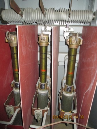 600 Amp, S & C, No. MINIRUPTOR, 13800 V., 1987, INDOOR FUSED SWITCH: -1