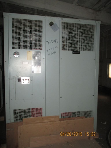 2000/3067 KVA, WESTINGHOUSE, DRY, Pri. 13200 D, Sec. 480 D, INDOOR