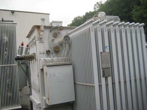7500/9375 KVA, WESTINGHOUSE, Pri. 26400 V, D, Sec. 13200 V, D, SUBSTATION