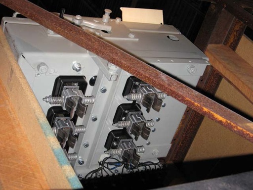 600 Amp, GE, AKF-1, 250 V., STATIONARY MOUNT, FIELD BREAKER