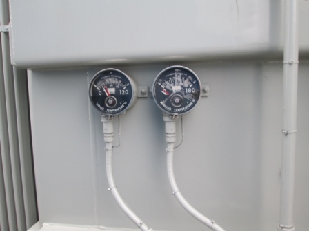 7500/8400 KVA, WESTINGHOUSE, Pri. 138000 V, D, Sec. 4160 D V, SUBSTATION: 1