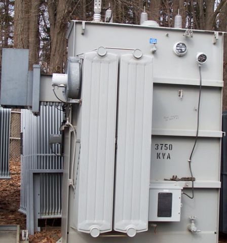 3750/5250 KVA, SQUARE D, Pri. 26400 V, D, Sec. 4160 V, Y, 1999, SUBST. TXFMR: -1