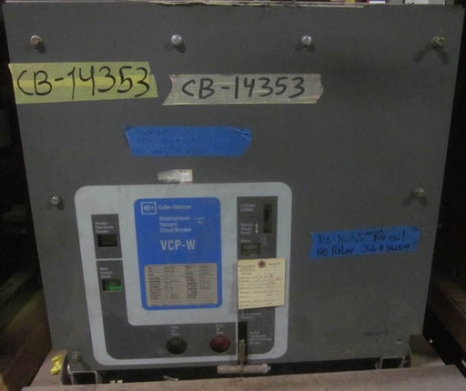 1200 Amp, WESTINGHOUSE, 50VCP-W-250, 4160 V., 48 VDC CL & TR: -1