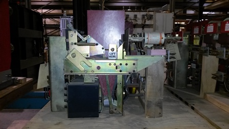 800 Amp, SIEMENS ALLIS, LAF800A, 480 V., 1981, M/O, D/O, STATIC TRIP II, L,S,I