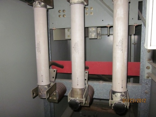 600 Amp, WESTINGHOUSE, No. WLI, 15000 V., INDOOR, FUSED, DISCONNECT: -1