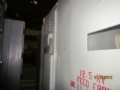 600 Amp, WESTINGHOUSE, No. WLI, 15000 V., INDOOR, FUSED, DISCONNECT: -1