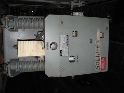2000 Amp, GE, AM4.16-250-8HB, 4160 V., 1991, E/O, D/O, 125 VDC CL & TR: -1