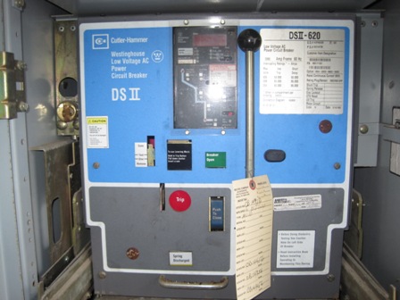 2000 Amp, CUTLER HAMMER, DSII 620, 480 V., M/O, D/O, W/DIGITRIP: -1