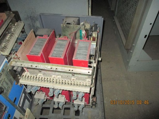 800 Amp, WESTINGHOUSE, DSII308, 480 V., M/O, D/O, DIGITRIP L,S