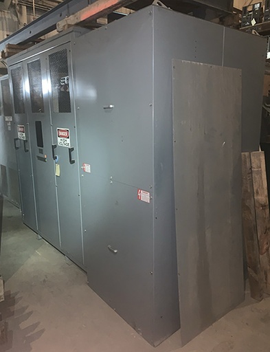 600 Amp, SQUARE D, No. HVL, 13800 V., INDOOR HOUSED, FUSED, LOADBREAK SWITCH