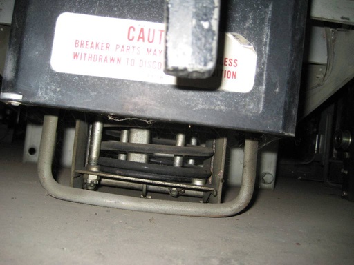 1600 Amp, WESTINGHOUSE, DB-50, 480 V., M/O, D/O, 3-POSITION, UV DEVICE: -1