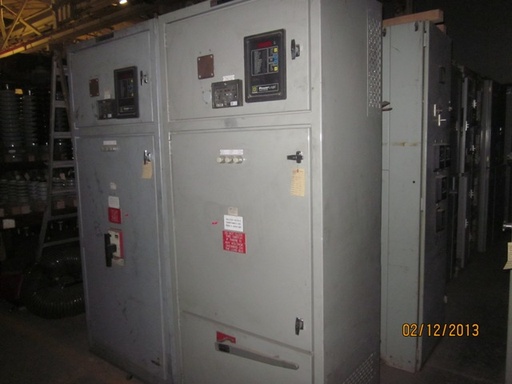 4000 Amp, COOPER, No. SL3613, 600 V, BOLTED PRESSURE SWITCH, 4000 A FUSES: -1