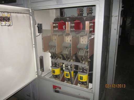 4000 Amp, COOPER, No. SL3613, 600 V, BOLTED PRESSURE SWITCH, 4000 A FUSES: -1