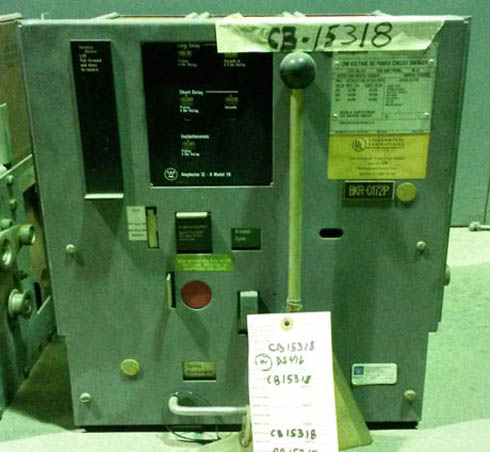 1600 Amp, WESTINGHOUSE, DS416, 480 V., M/O, D/O, WITH AMPTECTOR L,S,I: -1