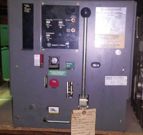 1600 Amp, WESTINGHOUSE, DS416, 480 V., M/O, D/O, AMPTECTOR-IA L,I: -1