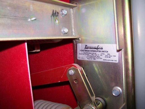 1200 Amp, POWERCON, No. A62-49, 13800 V., 1995, NON-FUSED - 1