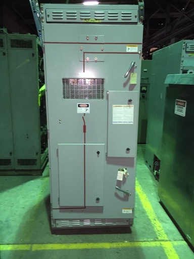 600 Amp, CUTLER HAMMER, No. MVS2, 13800 V., UNUSED, INDOOR, FUSED SWITCH: -1