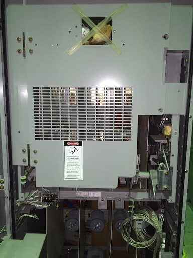 600 Amp, CUTLER HAMMER, No. MVS2, 13800 V., UNUSED, INDOOR, FUSED SWITCH: -1