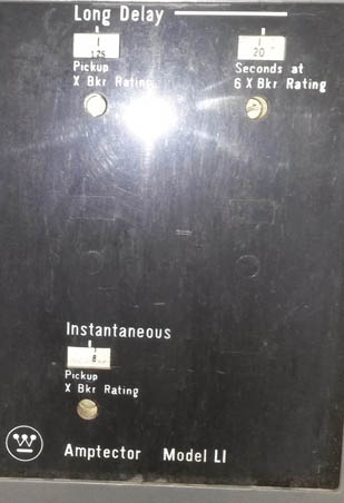 1600 Amp, WESTINGHOUSE, DSL-416, 480 V.,MANUALLY OPERATED, DRAWOUT;-1