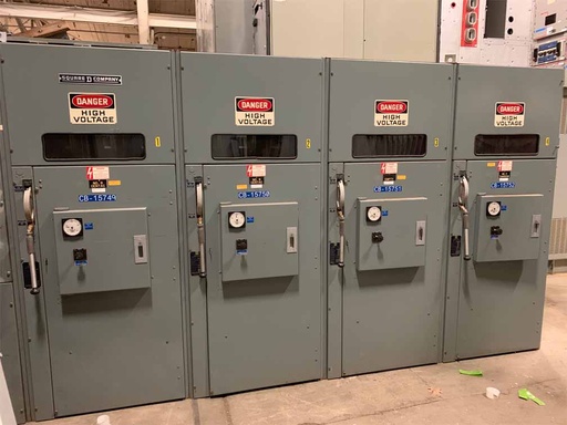 600 Amp, SQUARE D, No. POWERZONE, 5000 V., LOAD BREAK SWITCH;-1