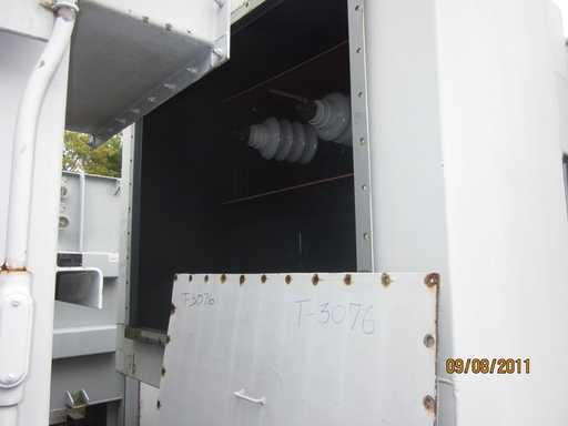 5000/6250 KVA, Pri 26400 D, Sec 4160Y/2400, WESTINGHOUSE, SUBSTATION
