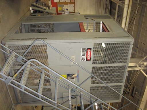 3750 KVA, Pri 13200 D, Sec 2400Y/1386, EB NATIONAL, DRY, INDOOR