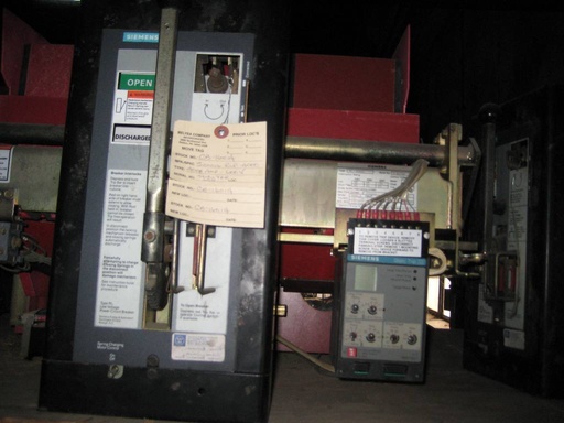 4000 Amp, SIEMENS, RL-4000, 600 V., EO/DO, 120VAC CLOSE & TRIP