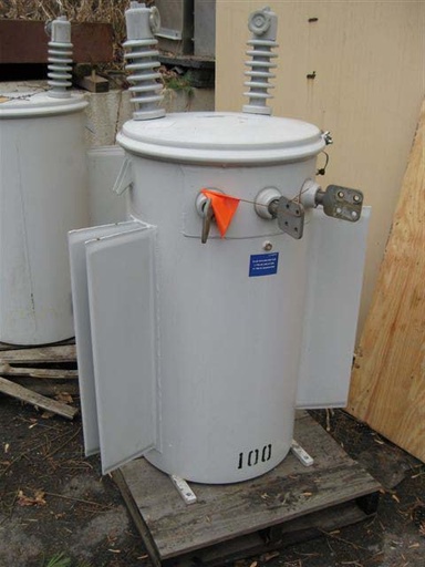 100 KVA, Pri. 23000 V, Sec. 120V/240, HOWARD, OIL, SINGLE PHASE:1