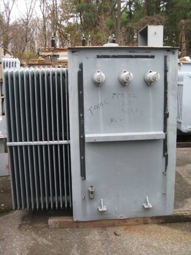 2500 KVA, Pri 13200 D, Sec 480 D, SQUARE D, 1993, SUBSTATION, COPPER:1