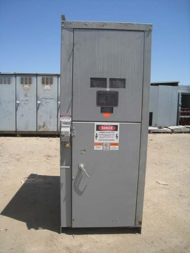 600 Amp, GE INTERRUPTER SWITCH, 15000 V., 1995, INDOOR, FUSED:1