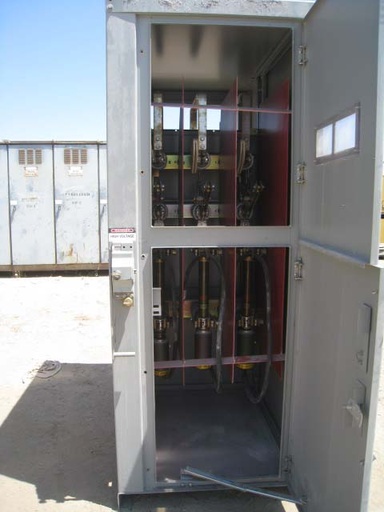 600 Amp, GE INTERRUPTER SWITCH, 15000 V., 1995, INDOOR, FUSED:1