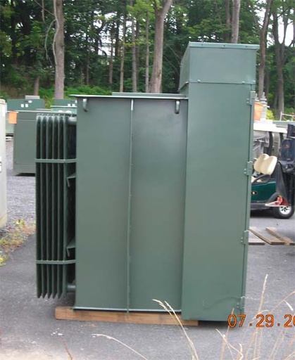 2000 KVA, Pri 13200 D, Sec 480 D, GENERAL ELECTRIC, LIVE FRONT, RADIAL FEED