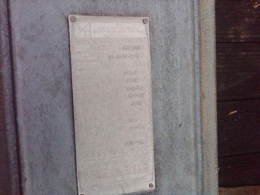 600 Amp, S&C, No. 34.5-38-200, 35000 V., FUSED, GANG OPERATED SWITCH:1