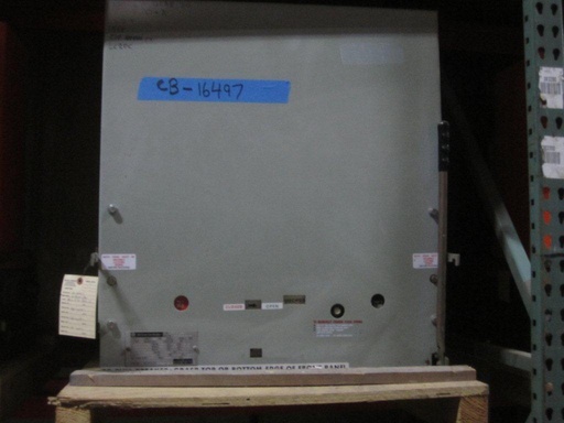 3000 Amp, GENERAL ELECTRIC, VB13.8-1500-0, 13.8 KV, 125 VDC C & T, E/O, D/O:1