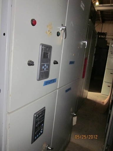 1200 Amp, CUTLER HAMMER 50VCP-W250, 4160 V., UNUSED ATS
