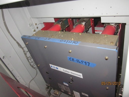 1200 Amp, CUTLER HAMMER 50VCP-W250, 4160 V., UNUSED ATS