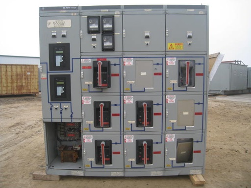 4000 Amp, GENERAL ELECTRIC, AKD-8, 600 V SWITCHGEAR:1