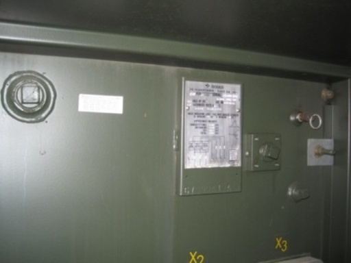 750 KVA, Pri 13200 D, Sec 208Y/120, GOULD, PADMOUNT, LIVE/RADIAL:1