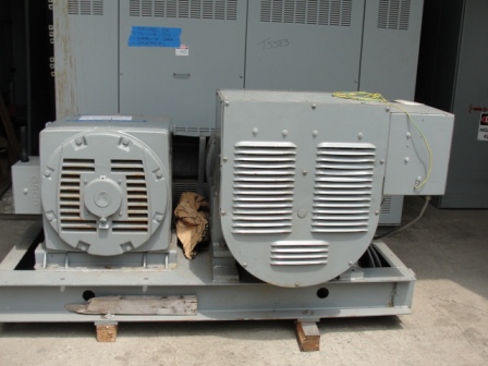 100 KW, FrOut 50 Cy., 400 V., FrIn 60 Cy., 480 V., MOTOR GENERATOR SET:-1