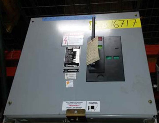 1200 Amp, SQUARE D, VR-1000, 13.8 KV, 125 VDC, 2000, VACUUM, BREAKER:1
