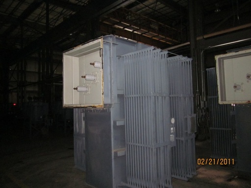 3750/4687 KVA, Pri 22900 D, Sec 4160Y/2400, GENERAL ELECTRIC, SUBSTATION