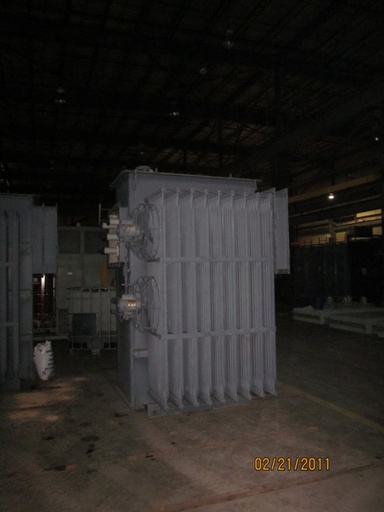 3750/4687 KVA, Pri 22900 D, Sec 4160Y/2400, GENERAL ELECTRIC, SUBSTATION