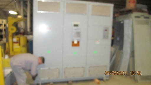 2500/3335 KVA, Pri 12000 D, Sec 480 D, 1994, GENERAL ELECTRIC, DRY, CORE & COILS